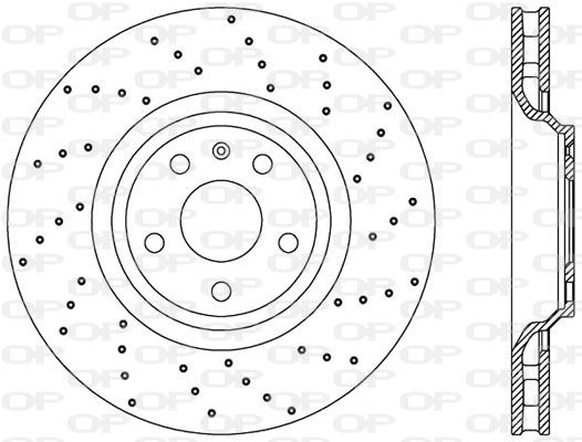 OPEN PARTS Bremžu diski BDRS2448.25